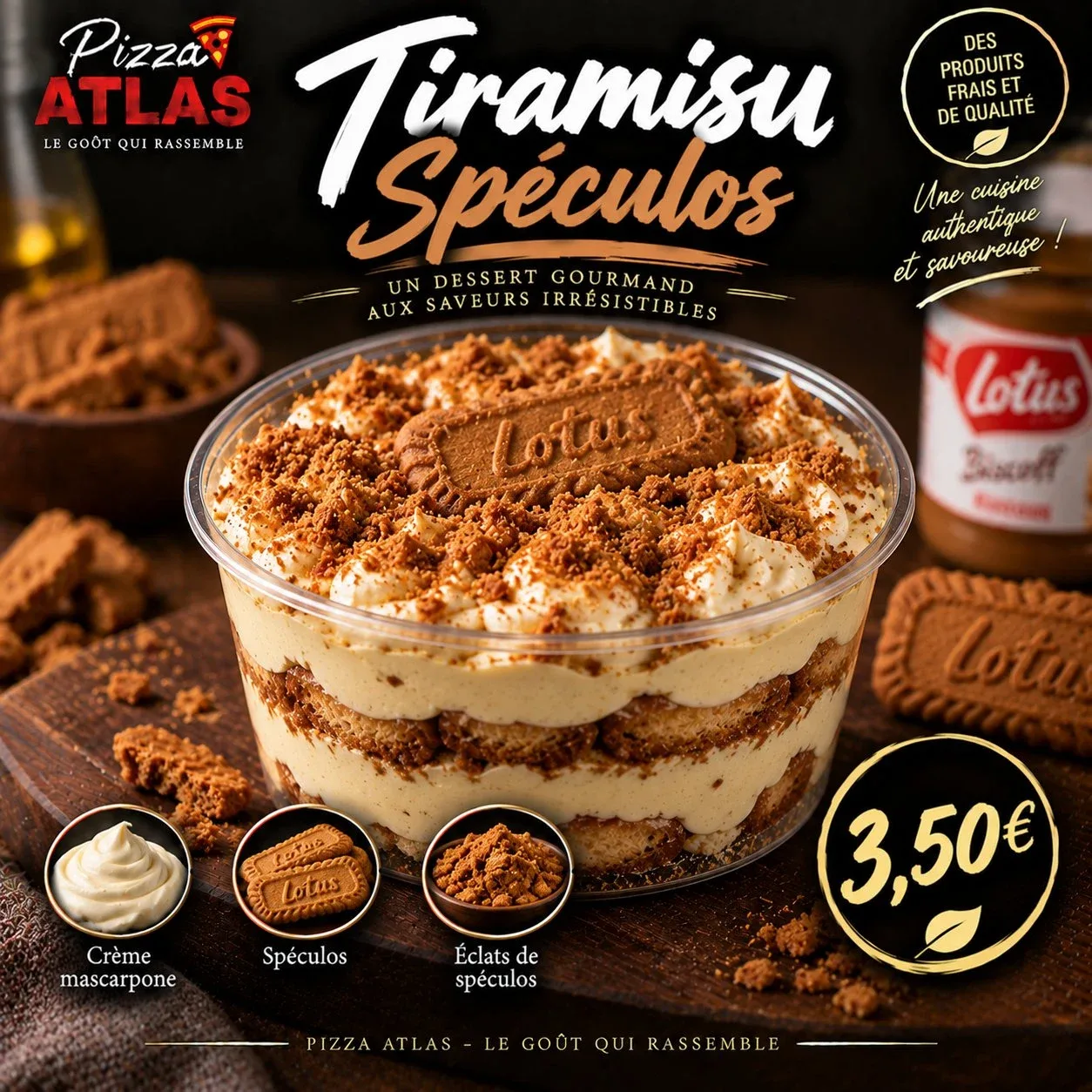 Tiramisu Spéculoos