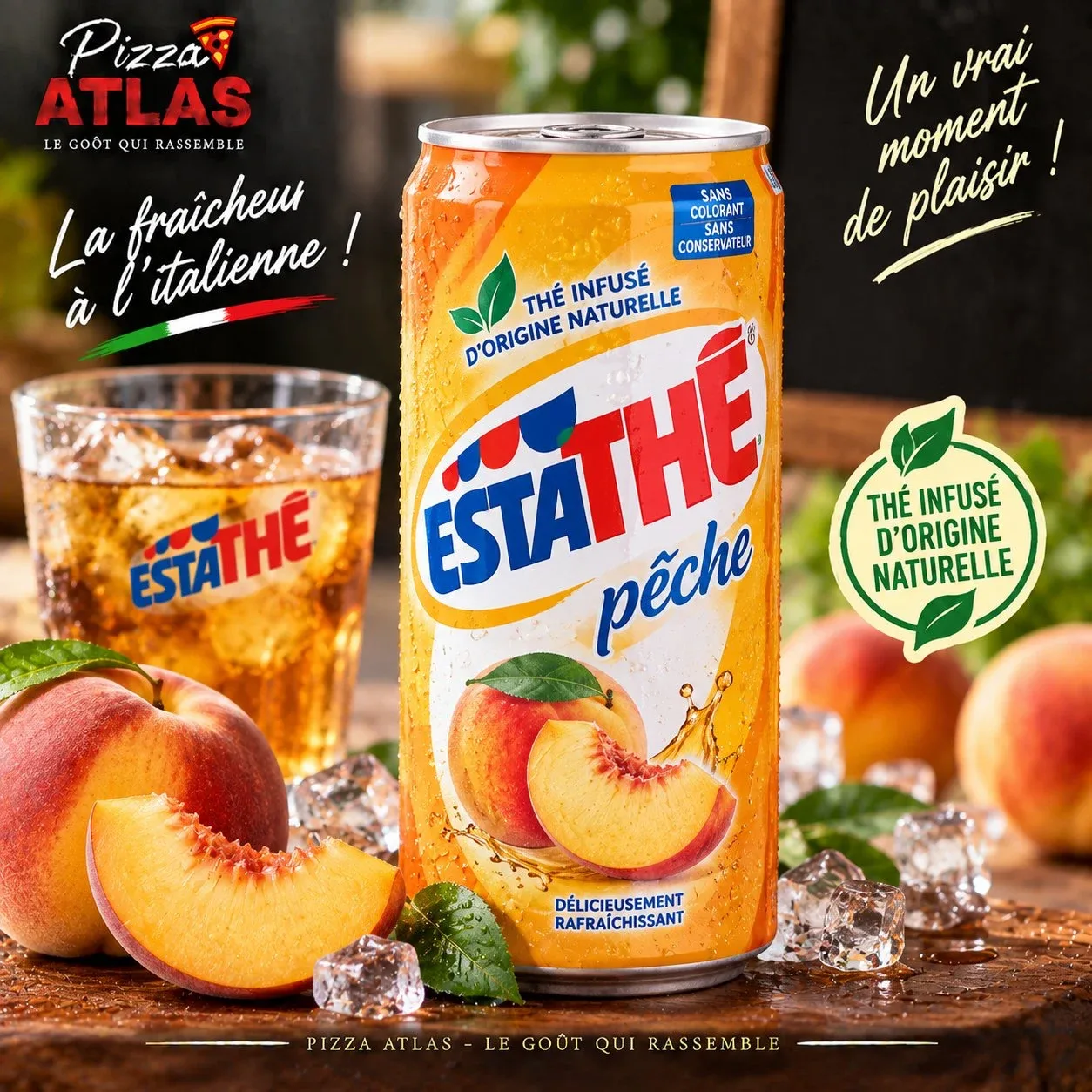 Estathé Pèche 33 cl