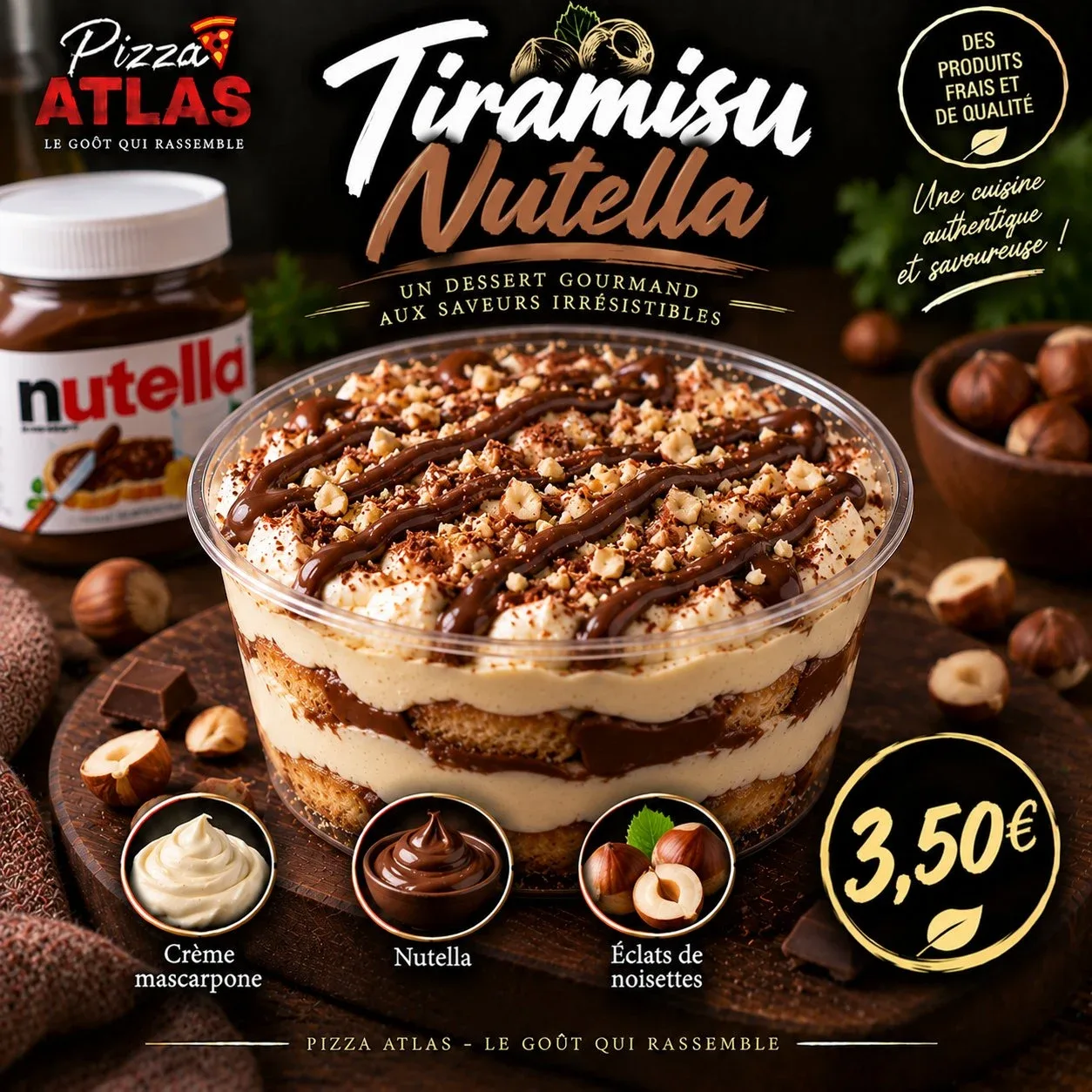 Tiramisu Nutella