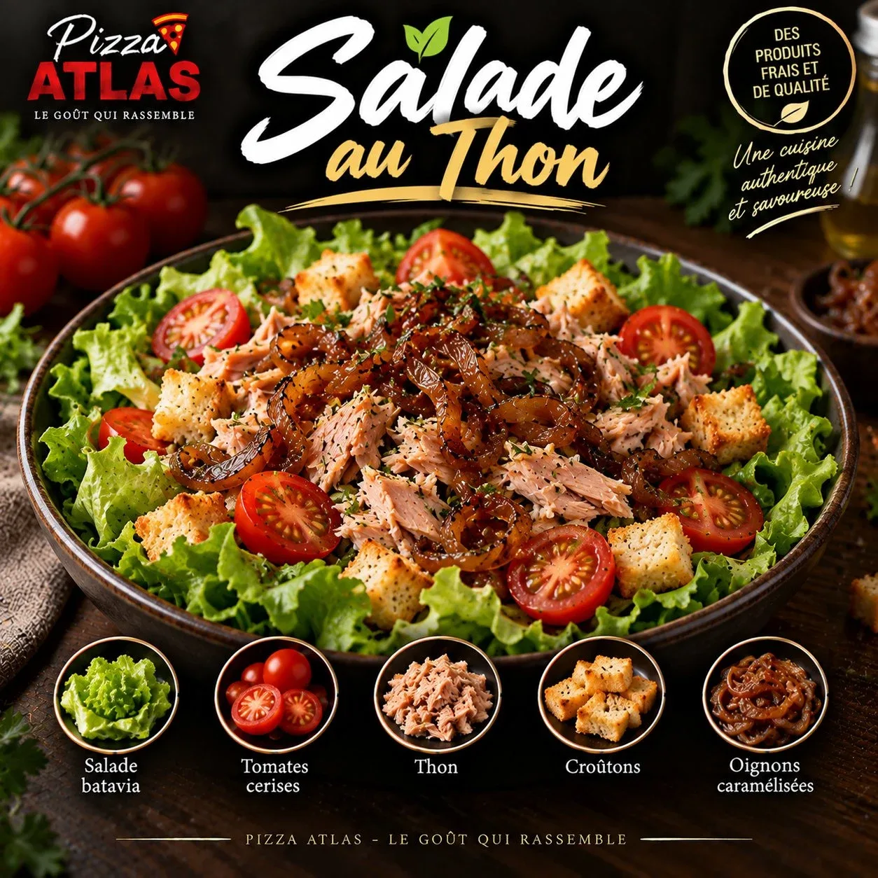 Salade au thon