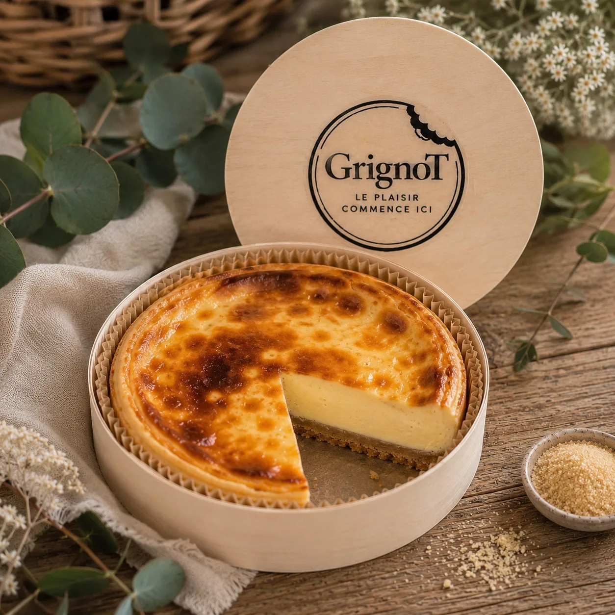 Flan pâtissier vanille / rhum ambré 2 à 3 personnes