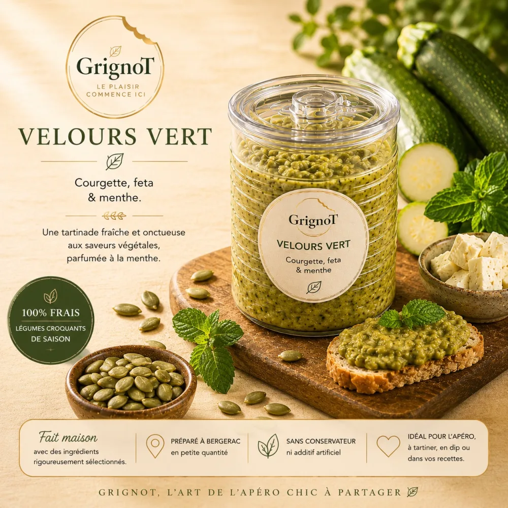 Velours vert