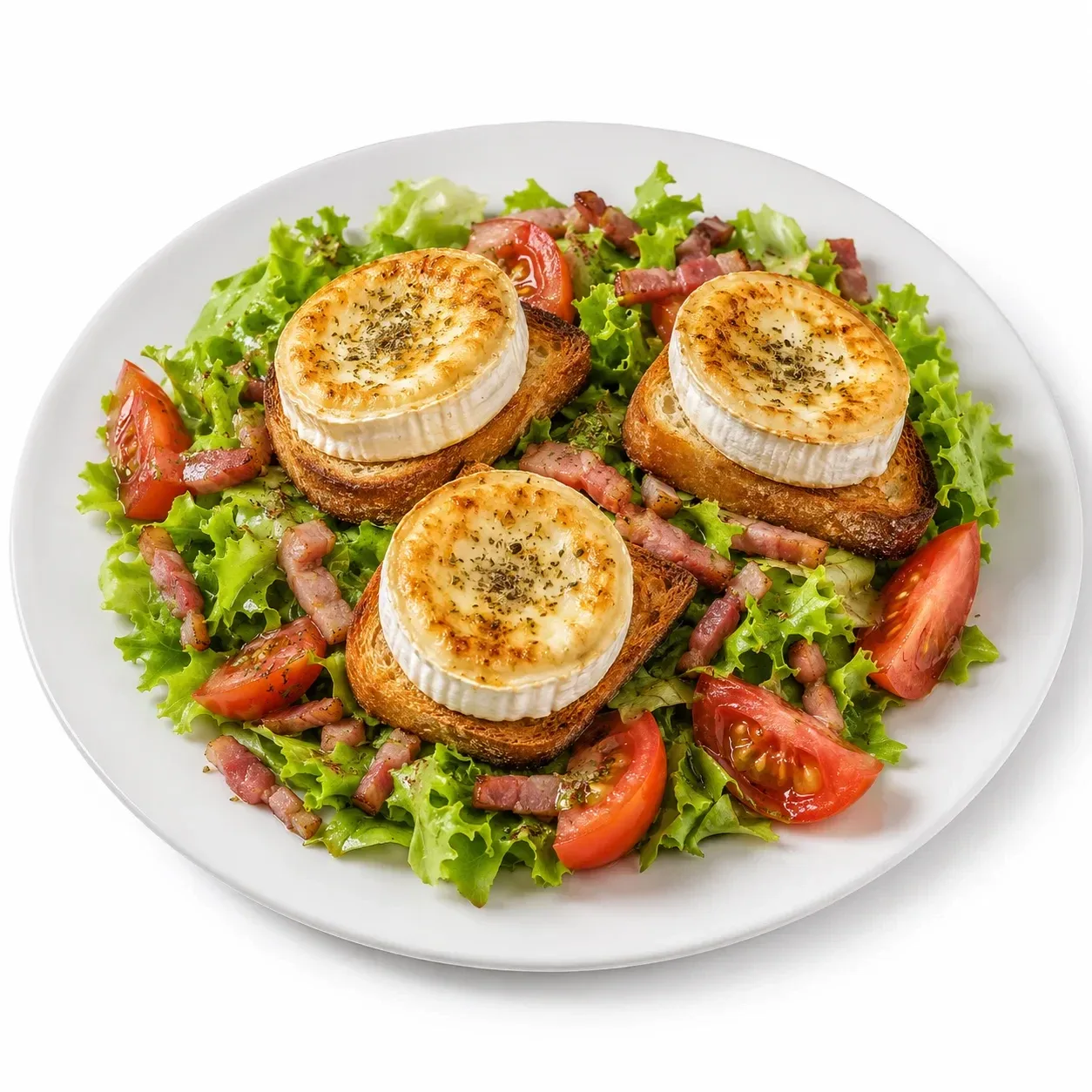 Salade Chèvre Chaud au Miel