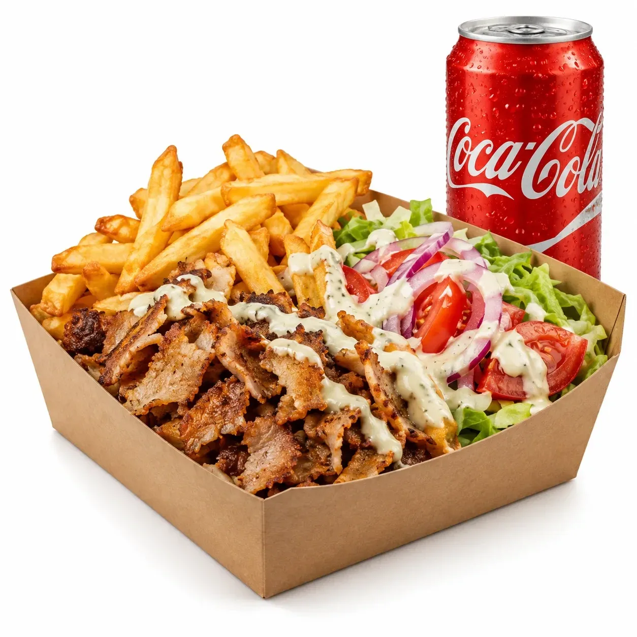 BOX FRITE KEBAB + BOISSON