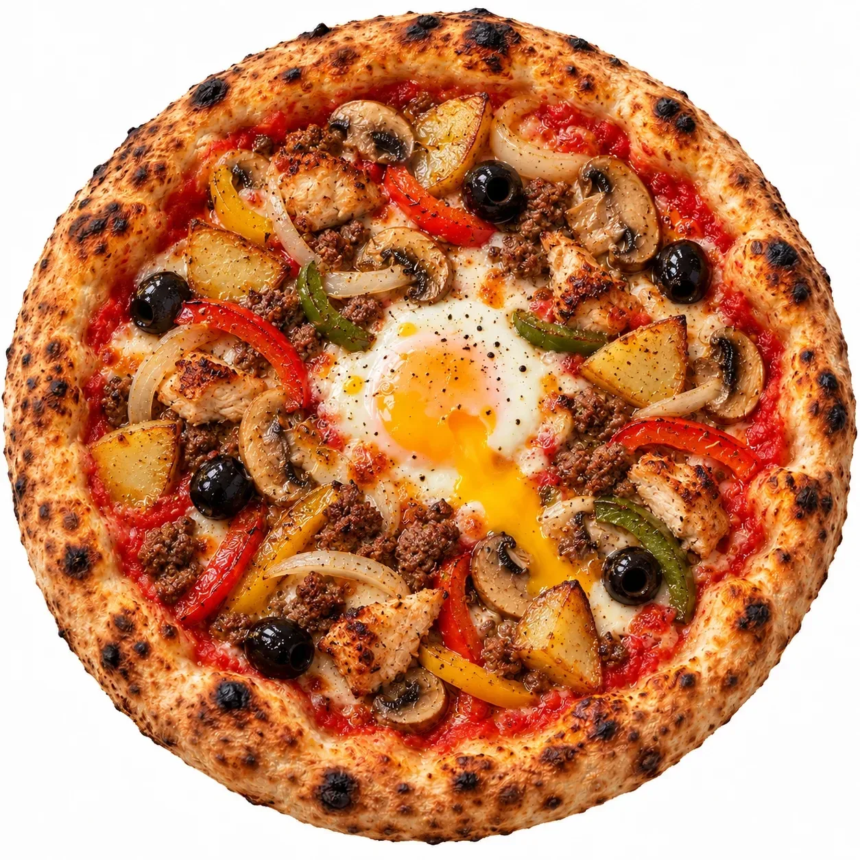 Pizza Chouchou ( Crème fraîche )
