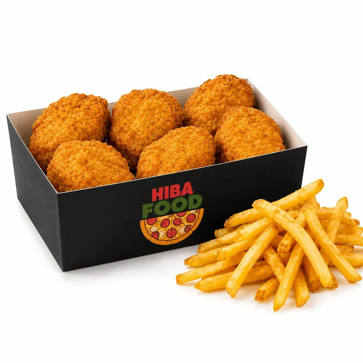 5 Nuggets +  Frites ou Potatoes