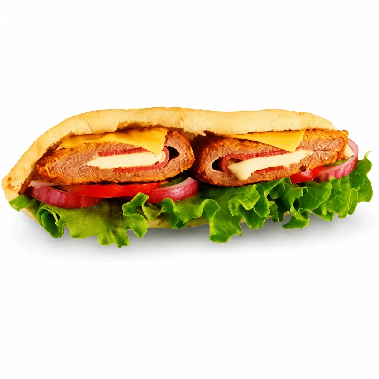 Sandwich cordon bleu