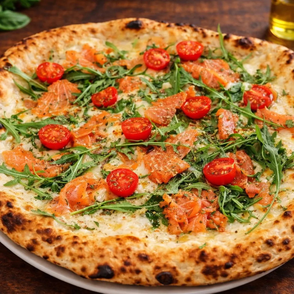 Pizza Saumon