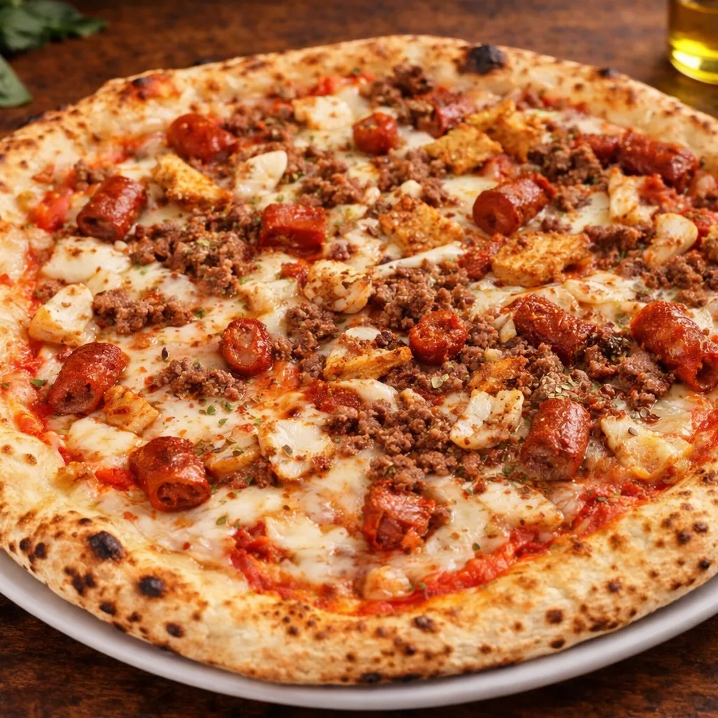 Pizza cannibale (halal)