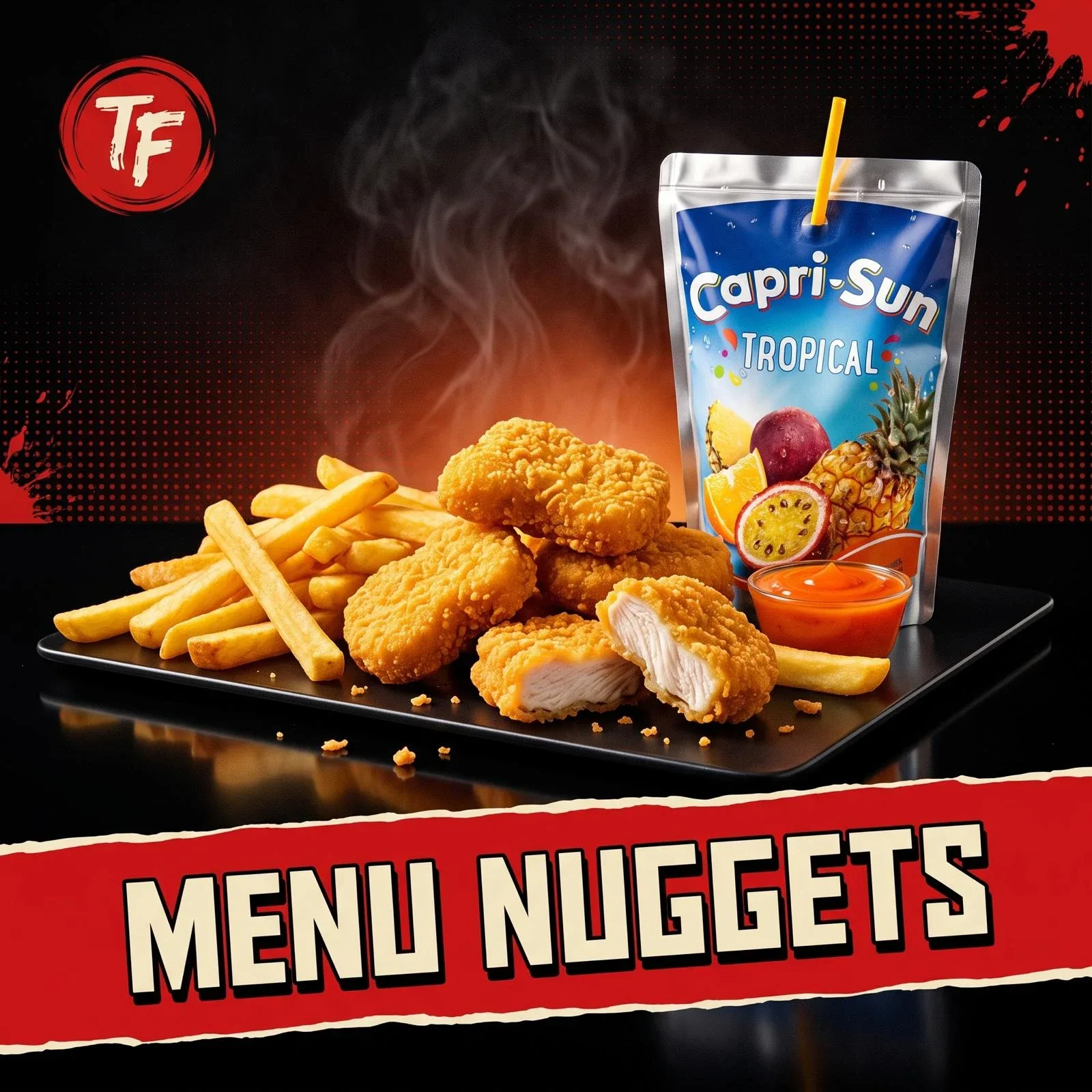 Menu nuggets