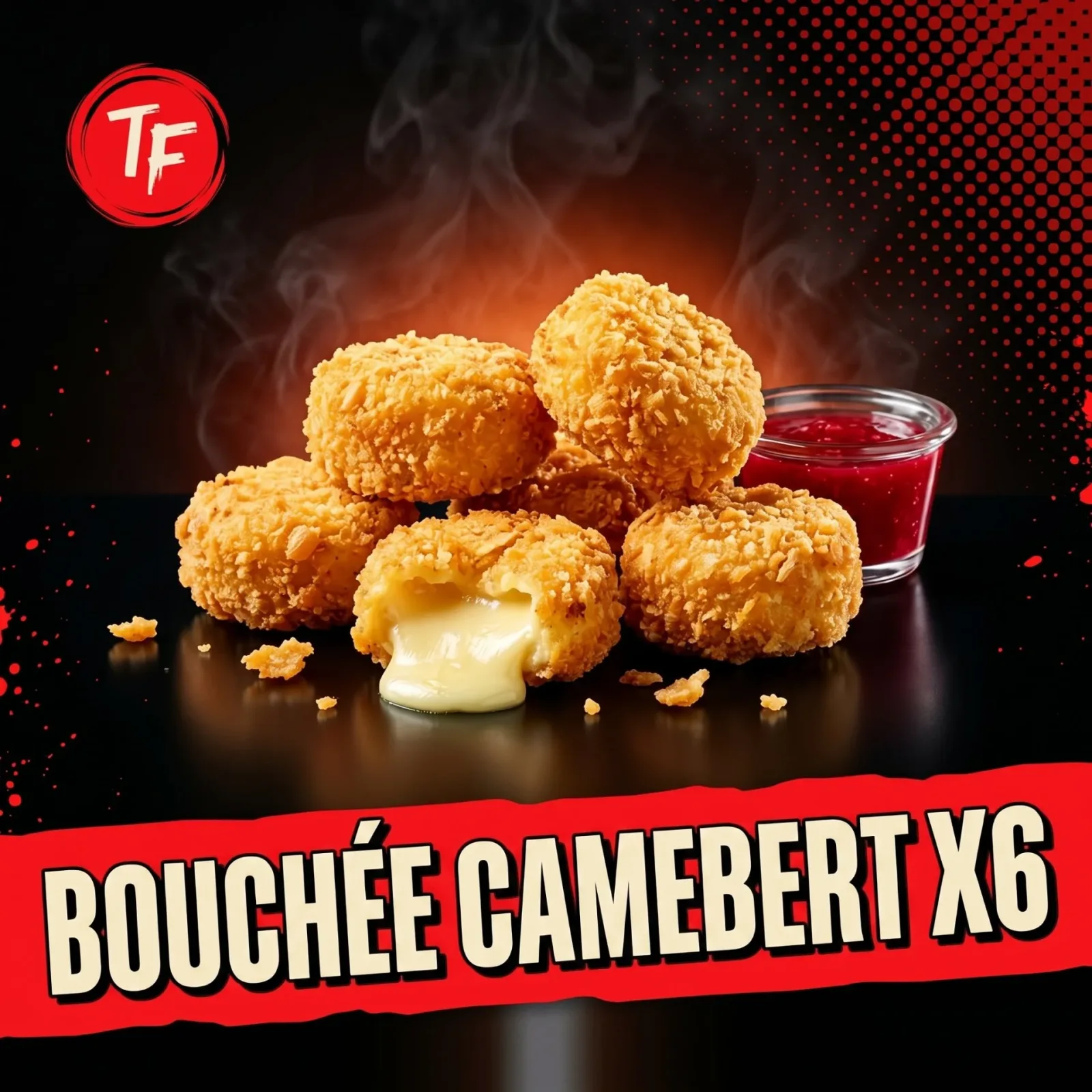 Bouchée Camembert x6