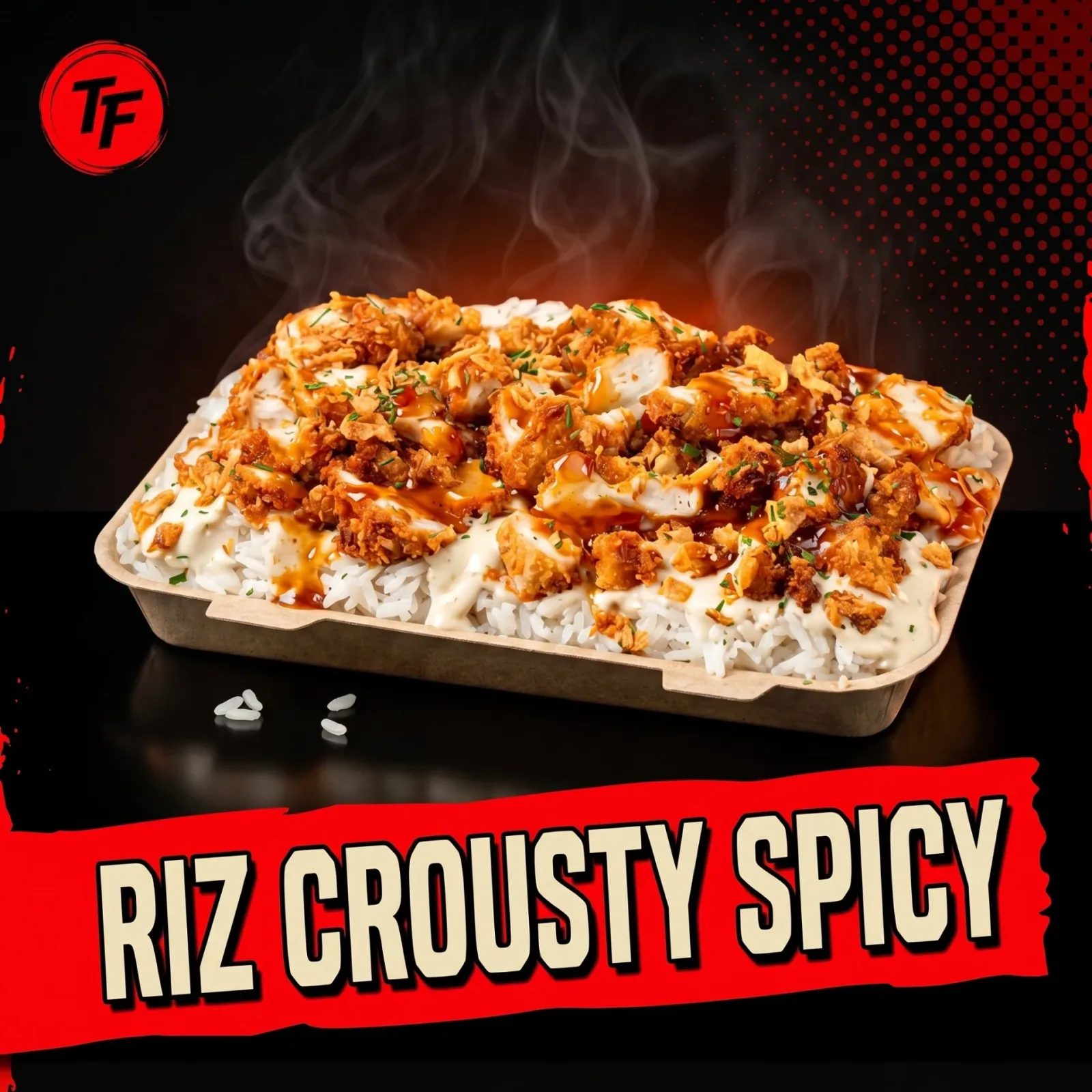 Riz Crousty Piquant